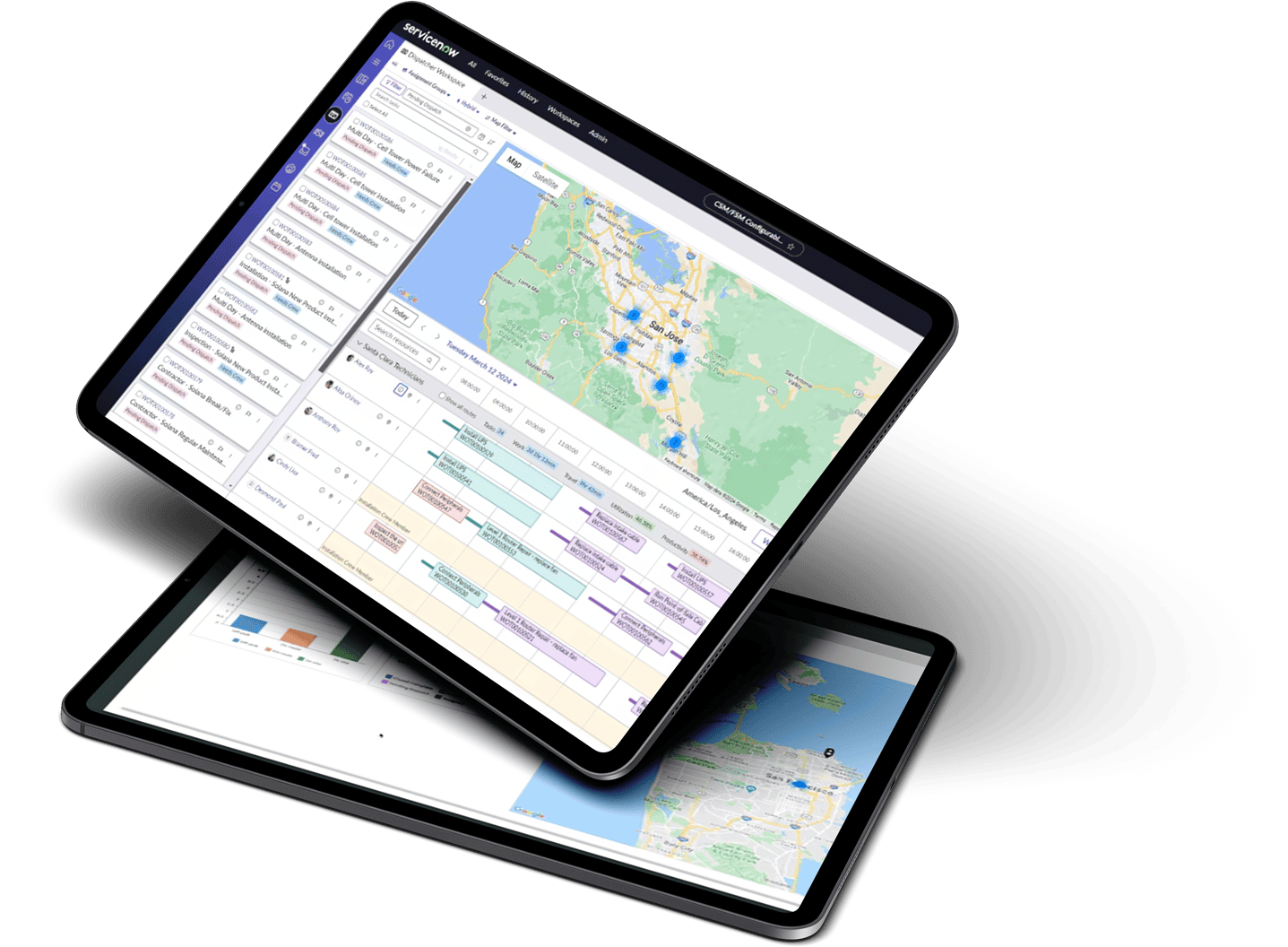 Field Service Management Illustration